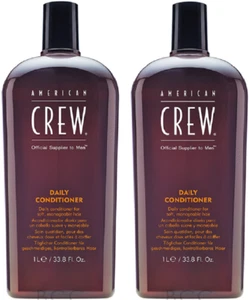 American Crew Condizionatore Giornaliero, 33,8 once Confezione da 2 - Foto 1 di 2