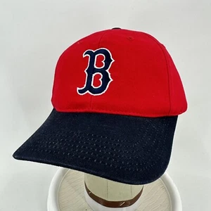 Boston Red Sox MLB Hook & Loop Strapback Baseball Hat Cap Genuine Merchandise - Imagen 1 de 11