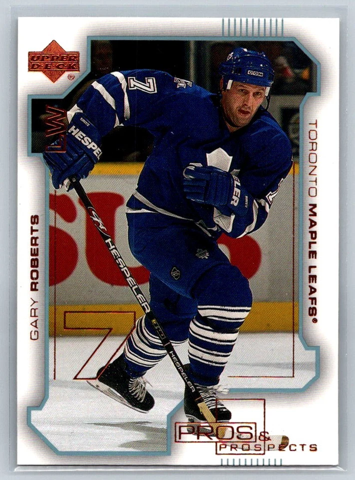 2000 Upper Deck Pros & Prospects #82 Gary Roberts Toronto Maple Leafs - Image 1 of 2