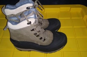 Polar Edge Herren Thinsulate Isolierung Winterstiefel Größe 10 schwarz und beige neu - Bild 1 von 6