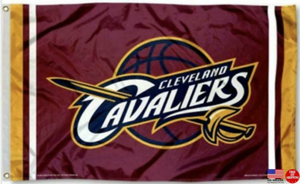 Bandera de los Cavs 3x5 Cleveland Cavaliers Banner Baloncesto Americano Envío rápido a EE. UU. Foto 1 de 4