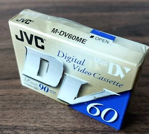 JVC M-DV60ME Mini DV Digital Video Cassette 60 min Neuve sous blister - Photo 1 sur 4