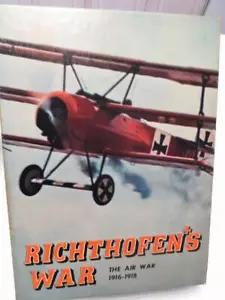 1972 Avalon Hill Game Richthofen's War Air War 1916-1918 100% Complete UNPUNCHED - Picture 1 of 9