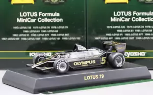 Kyosho 1/64 Lotus Classic Team Formula Uno Collezione 79 F1 n.5 1978 M.Andretti - Foto 1 di 5