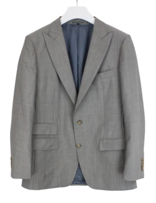 SUITSUPPLY Washington Blazer Men's UK 46L Wool Mohair Peak Lapel Lined Single - Image 1 of 4