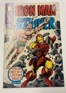 Iron Man and Sub-Mariner # 1 de abril de 1968 One Shot Colan cubierta/llave de arte Edad de Plata - Imagen 1 de 9