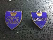 Royal Courts of Justice enamel badges