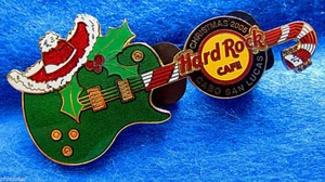 CABO SAN LUCAS XMAS SANTA'S MEXICAN SOMBRERO HAT GUITAR 2005 Hard Rock Cafe LE - Picture 1 of 1