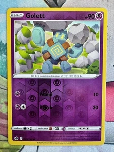 Golett Reverse Holo English Pokemon TCG BKT98 - Picture 1 of 1