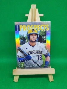 Jackson Chourio 2023 Bowman Chrome Modern Prospects Insert - Brewers - Picture 1 of 2