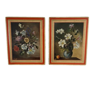 Coppia Set Floreali Empire Art Products Company Italy 1023 - Foto 1 di 6