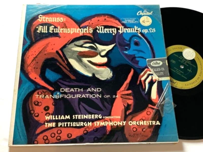 STRAUSS NM- Steinberg PITTSBURGH ORCH. Death & Transfiguration Op. 24 P8291 Foto 1 de 4