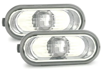 Seitenblinker Klarglas für VW Golf 4 Bora T5 Lupo Passat Seat Arosa Ford Blinker - Bild 1 von 2