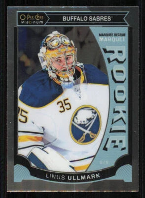 2015-16 O-Pee-Chee Platinum Marquee Rookies #M13 Linus Ullmark - Image 1 of 2