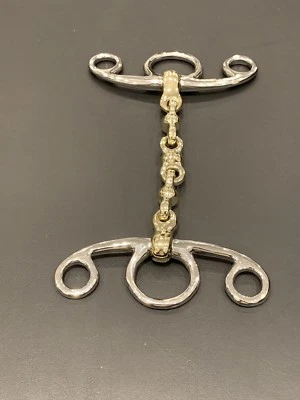 Broca de boca elevadora de latón pieza de boca Waterford acero inoxidable plata/oro Foto 1 de 2