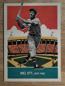 Panini Golden Age Delong Gum #13 2013 Mel Ott - Imagen 1 de 2