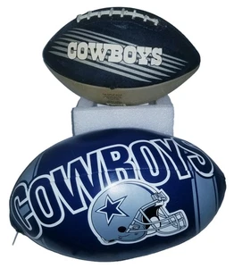 Rawlings NFL DALLAS COWBOYS HD Grip 8.5" Fútbol y 9" Suave Vaqueros Fútbol  - Imagen 1 de 12