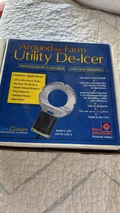 Farm Innovators C-250 IceChaser Cast Aluminum Utility De-Icer New 25 Gal Tank - Picture 1 of 6