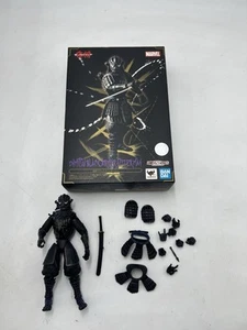 Marvel Onmitsu Black Armor Spider-Man Manga Realization Spiderman Bandai - Bild 1 von 7