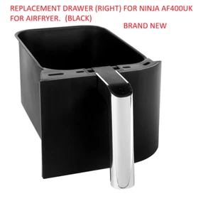 BRAND NEW DRAWER 2 (RIGHT) FOR NINJA AF400UK AIR FRYER (BLACK). - Picture 1 of 1