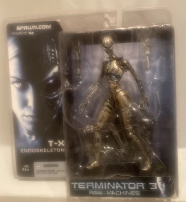 Mcfarlane Terminator 3 Rise of the Machines T-X Endoskeleton Figure Sealed 2003 - Image 1 of 2
