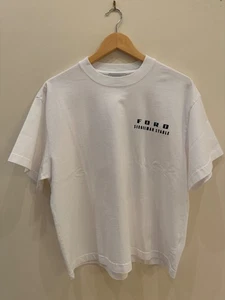 Siegelman Stables X Ford White Tee Shirt Brand New Size Small - Picture 1 of 8
