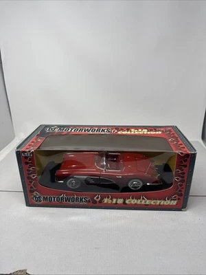 Coche diecast convertible rojo Motorworks escala 1:18 "1949 Buick". Foto 1 de 4
