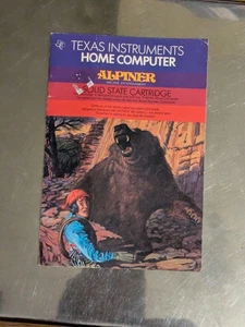 TI 99 4/a Alpiner Anleitungsheft - Bild 1 von 2