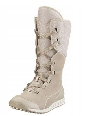 Puma Zimno Mid Sneaker Boot Cream Women's Size 9, EUR 40 - Image 1 of 4