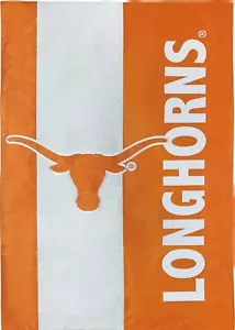 Texas Longhorns 28 x 44 Inch Double Sided Vertical House Flag - Picture 1 of 1