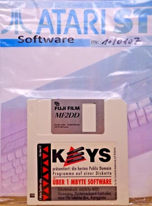 ATARI ST -- KEYS ÜBER 1 MBYTE SOFTWARE (KEYS) - Picture 1 of 2