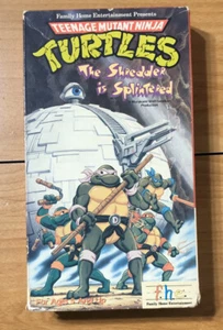 Teenage Mutant Ninja Turtles - The Shredder Is Splintered (VHS, 1987) - Picture 1 of 3