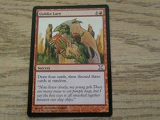 1 x Goblin Lore - 10th Edition - MTG - Free shipping !