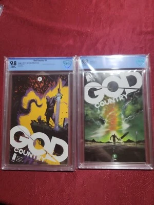 GOD COUNTRY #1 - 1st PRINT - SET ZAFFINO VARIANT CBCS 9.8 comic lot  - Image 1 of 3