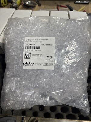 Taza de muestra Globe Scientific 3 ml 1000 piezas para analizadores Hitachi 110911C Foto 1 de 3