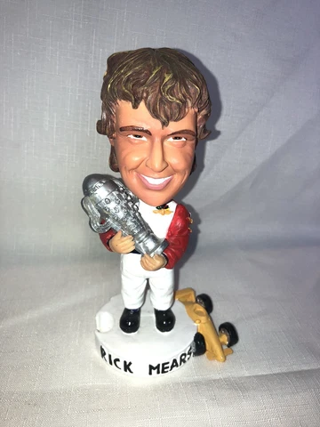 PEPSI MARSH 4-TIME INDIANAPOLIS 500 WINNER RICK MEARS BOBBLE HEAD ET2 Cover