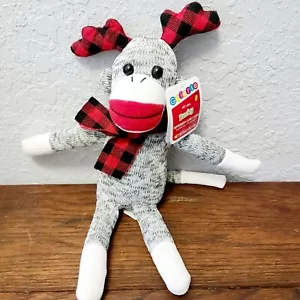 Galería Bucky Mono Reno Peluche Animal Cuadros Bufanda Cuernos Navidad - Imagen 1 de 3
