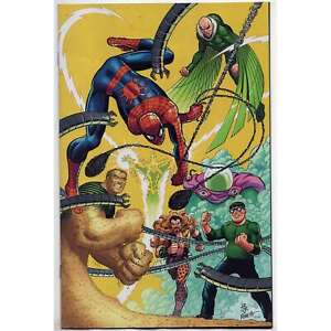 Amazing Spider-Man #34 John Romita Jr John Romita Sr Virgin 1:100 Variant