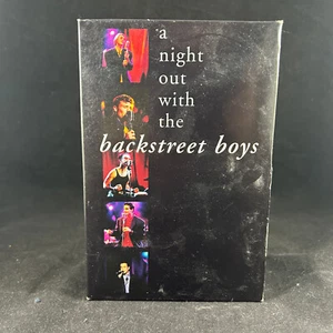 1998 A NIGHT OUT WITH THE BACKSTREET BOYS VIVA TV VHS TAPE W/ SLIP CASE - RARE - Picture 1 of 8