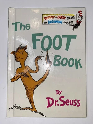 The Foot Book by Dr. Seuss (Grolier Book Club) HC - Image 1 of 4