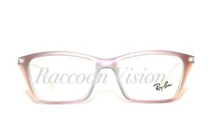 NEW RAY BAN RB 7022 5497 SHIRLEY PINK AUTHENTIC EYEGLASSES RX7022 52-14-140 MM