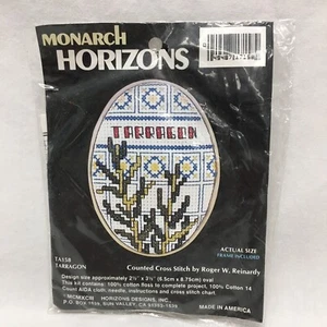 Monarch Horizons Cross Stitch Roger W. Reinardy TA158 Tarragon - Picture 1 of 1