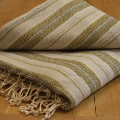 Wool Blanket Yak Colourful 220 115 Meditationsdecke Gift Soft Warming Handmade - Image 1 of 4