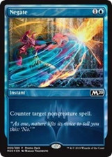1x NEGATE - M20 Promo - MTG - Magic the Gathering - NM