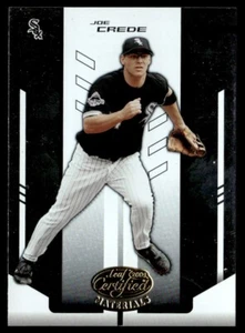 2004 Leaf Certified Materials Joe Crede Chicago White Sox #101 - Picture 1 of 2