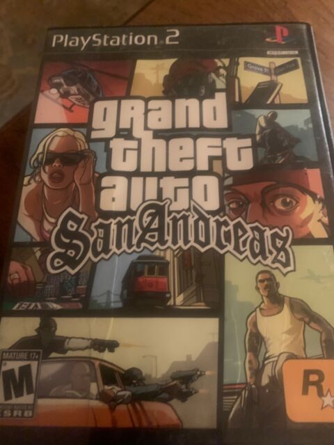 GTA San Andreas Original - PS2 - Sebo dos Games - 10 anos!