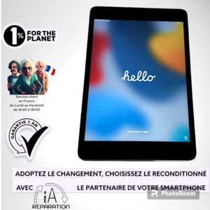 Apple iPad Mini 4 32 Go gris sideral tablette A1538 7,9" Touch ID - Photo 1/1