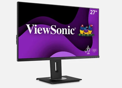 Brand NEW ViewSonic VG2755 27 Inch IPS 1080p Monitor VGA and 40 Degree Tilt - Image 1 of 4