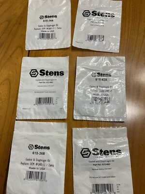 Lote de Kits de Reparación JUNTA Y DIAFRAGMA STENS Foto 1 de 4