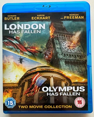 London Has Fallen & Olympus Has Fallen (Blu-ray) - OPENED  **REG2 - UK VERSION** - Image 1 of 4